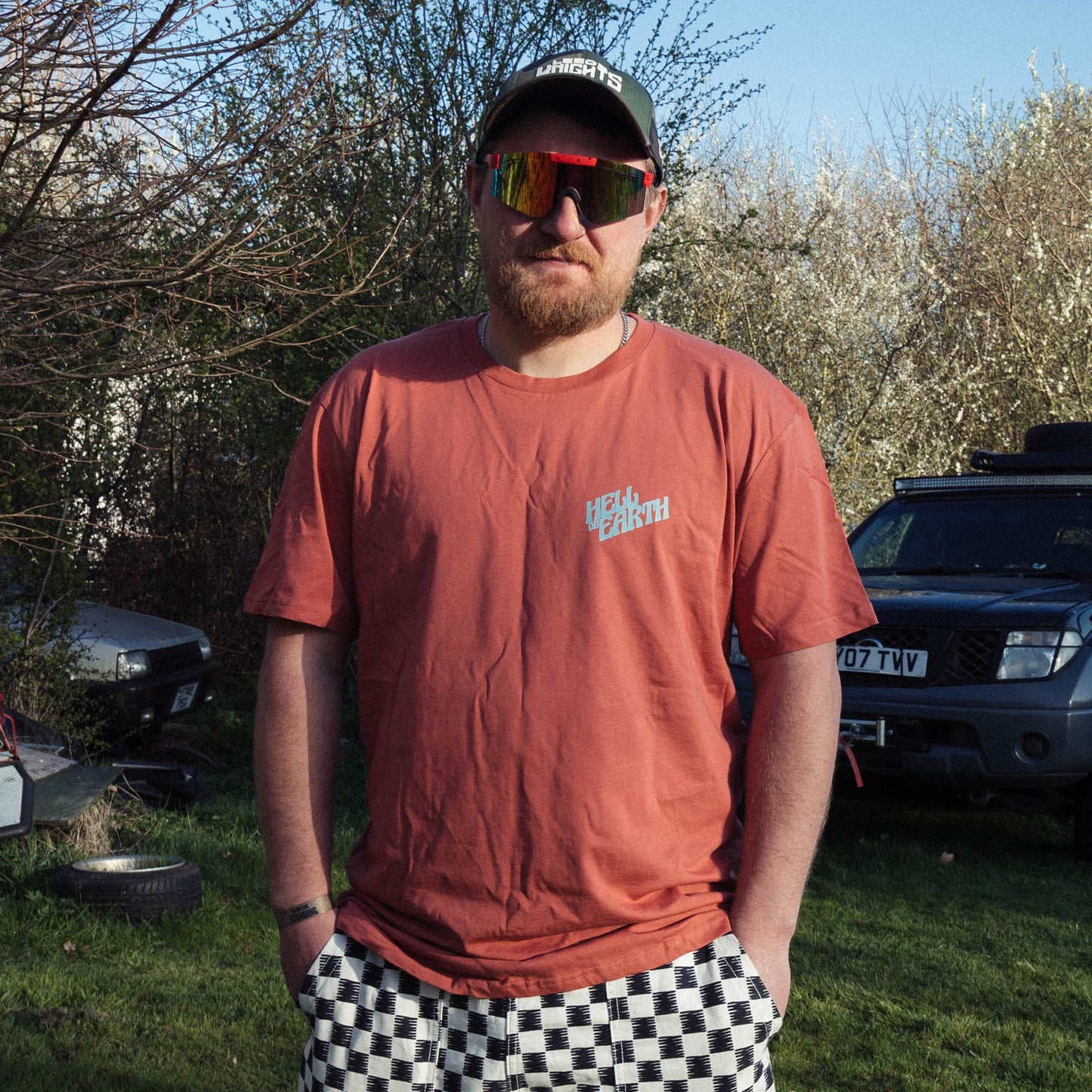 Disgusting Human Being T-Shirt (Coral)