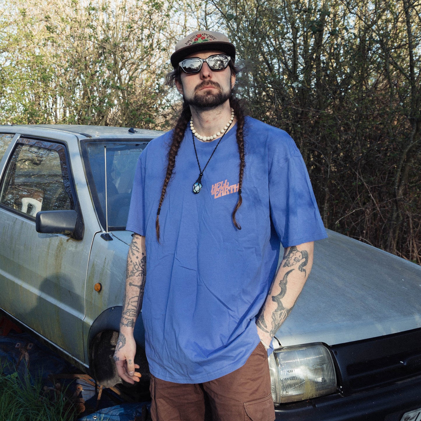Disgusting Human Being T-Shirt (Blueish)