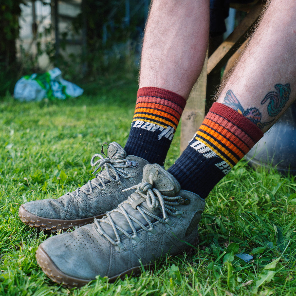 Hell on Earth Retro Socks