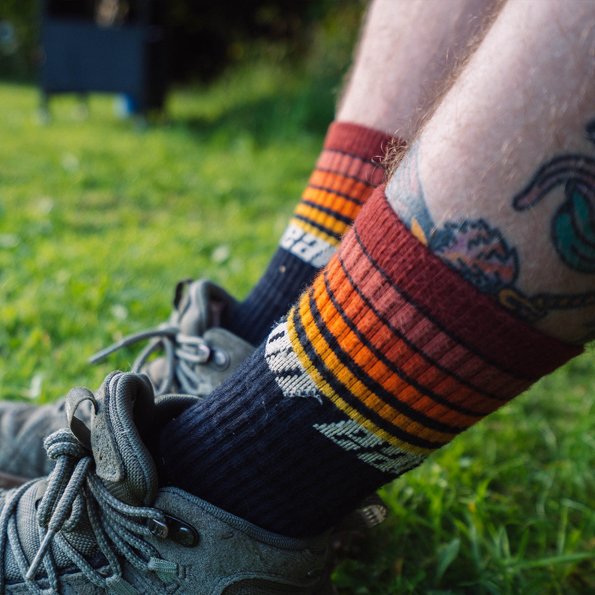 Hell on Earth Retro Socks