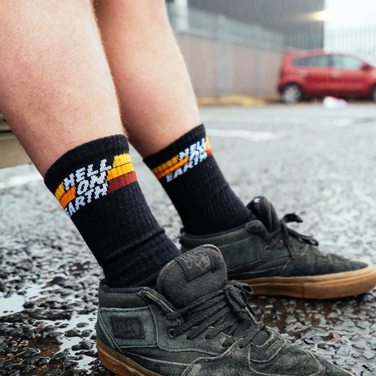 Hell on Earth Retro Socks