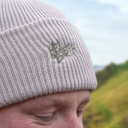 Cream Beanie