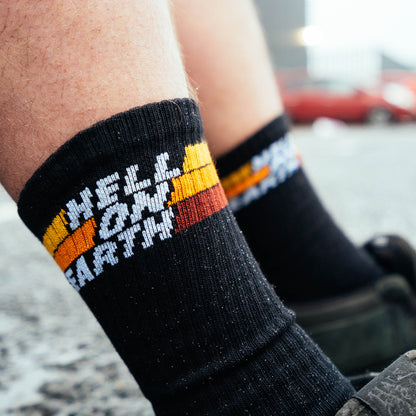 Hell on Earth Retro Socks
