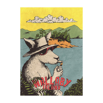 Wallaby Island Poster